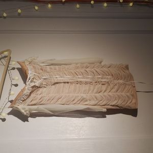 SOLD: Fashion Nova White Scrunch Dress